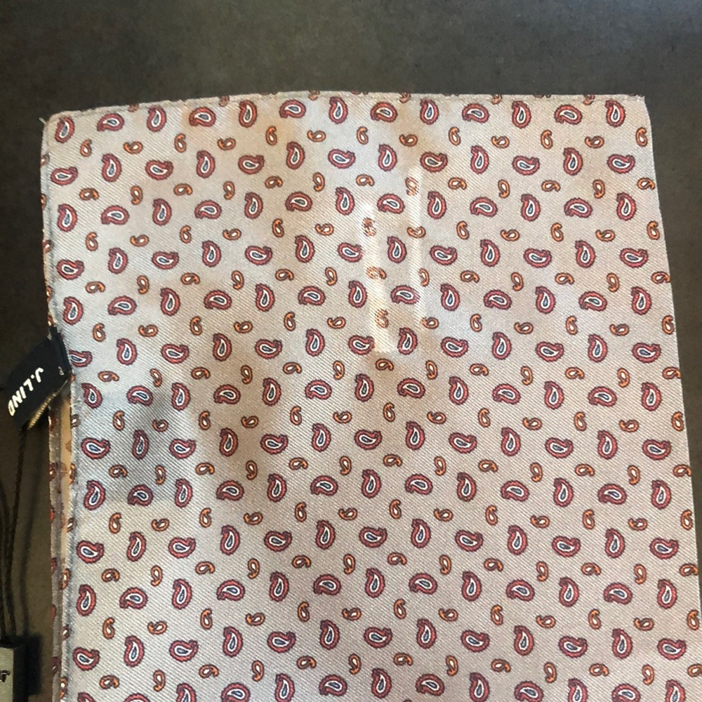 J. Lindeberg Silk Pocket Square, NWT! - Picture 5 of 5